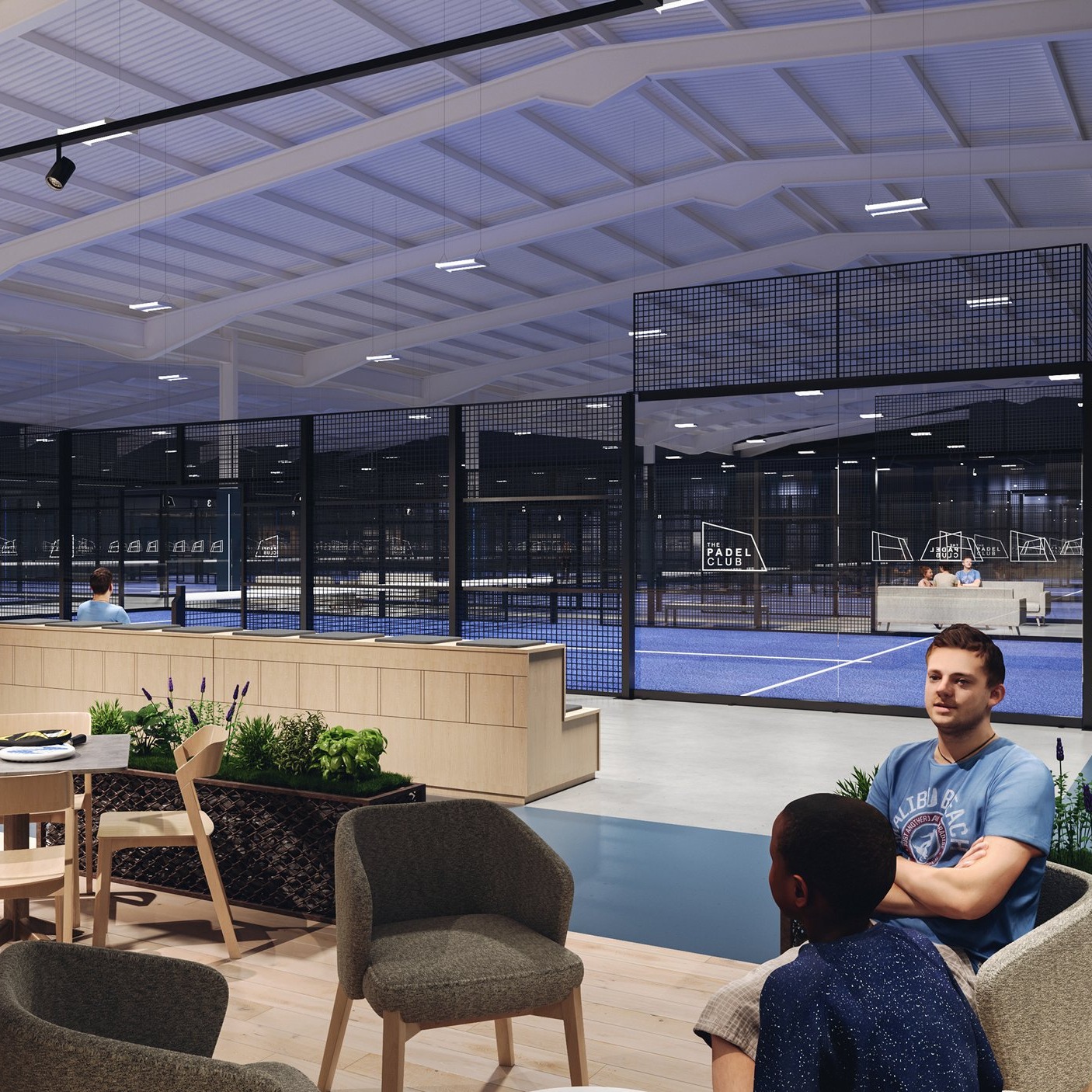 Lounge area